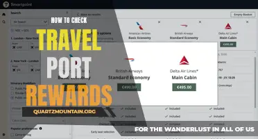 How to Easily Check Your Travel Port Rewards