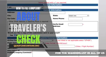 How to File a Complaint About Traveler's Check: A Step-By-Step Guide