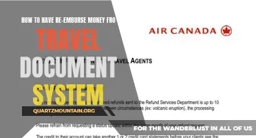 A Guide to Obtaining Reimbursement for Travel Document System Expenses