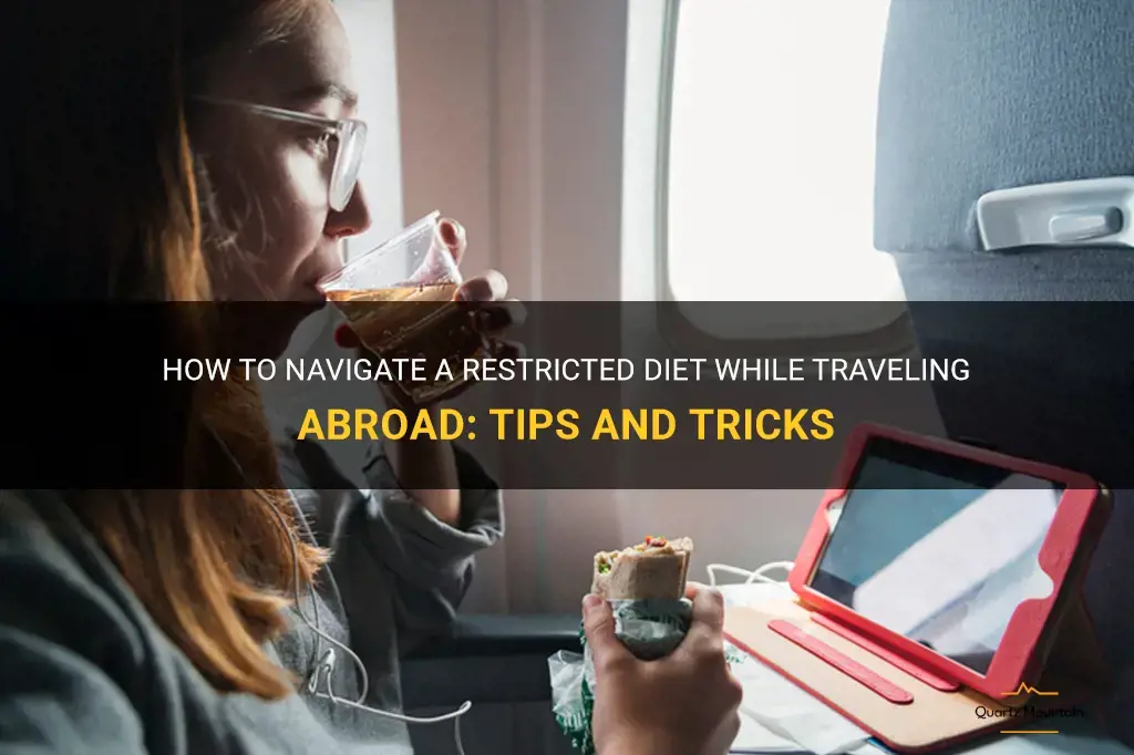 how to keep a restricted diet while traveling abroad