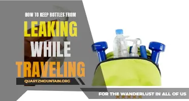 Keeping Bottles From Leaking: Essential Tips for Leak-Free Travel