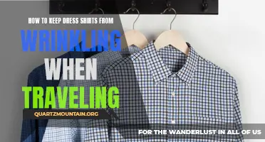 Efficient Ways to Prevent Dress Shirts from Wrinkling During Travel