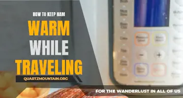 Tips for Keeping Ham Warm While Traveling