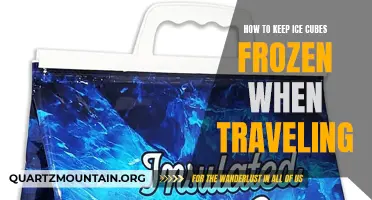 Keeping Your Ice Cubes Frozen When Traveling: Tips and Tricks to Prevent Melting