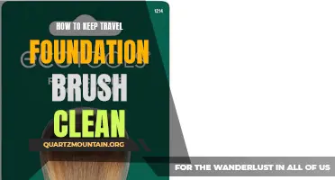 The Ultimate Guide to Maintaining a Clean Travel Foundation Brush