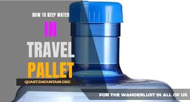 The Ultimate Guide to Keeping Water in Your Travel Pallet