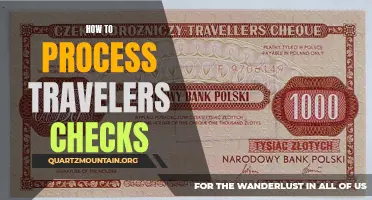 Mastering the Art of Processing Travelers Checks