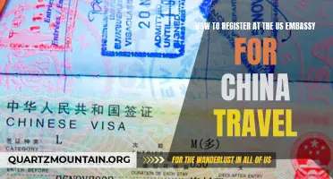 How to Register at the US Embassy for China Travel: A Step-by-Step Guide