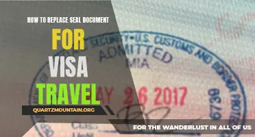 A Step-by-Step Guide to Replacing a Seal Document for Visa Travel