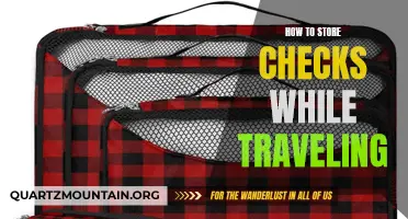 Effective Ways to Store Checks While Traveling