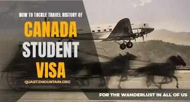 Tackling the Travel History Requirement for Canada Student Visa