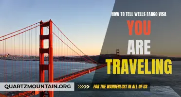 Taking a Trip? Here's How to Notify Wells Fargo Visa