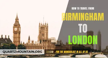 A Comprehensive Guide on How to Travel from Birmingham to London