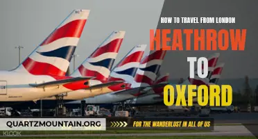 The Complete Guide to Traveling from London Heathrow to Oxford