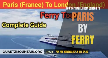 The Ultimate Guide on How to Travel from London to Paris by Ferry