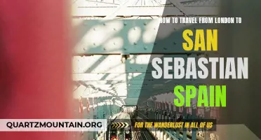 The Ultimate Guide to Traveling from London to San Sebastian Spain