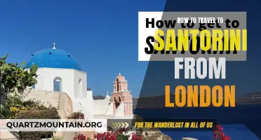 A Comprehensive Guide to Traveling from London to Santorini