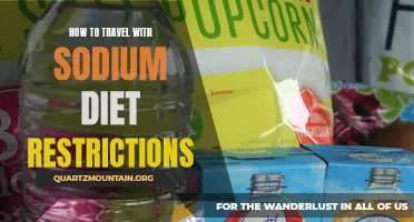 Navigating the World with Sodium Diet Restrictions: A Guide to Traveling on a Low-Sodium Diet