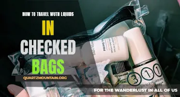 The Ultimate Guide on Traveling with Liquids in Checked Bags