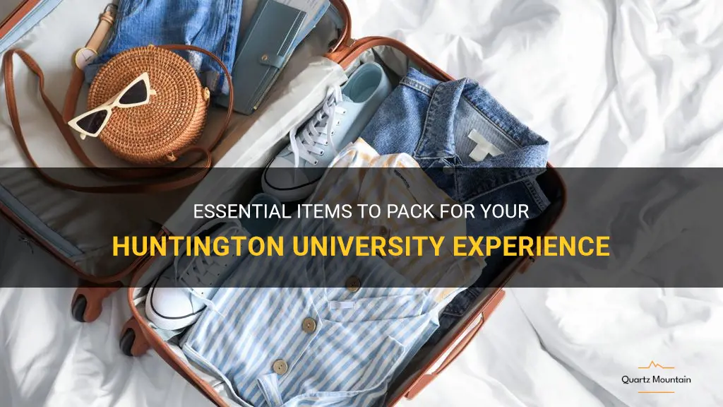 huntington university what to pack