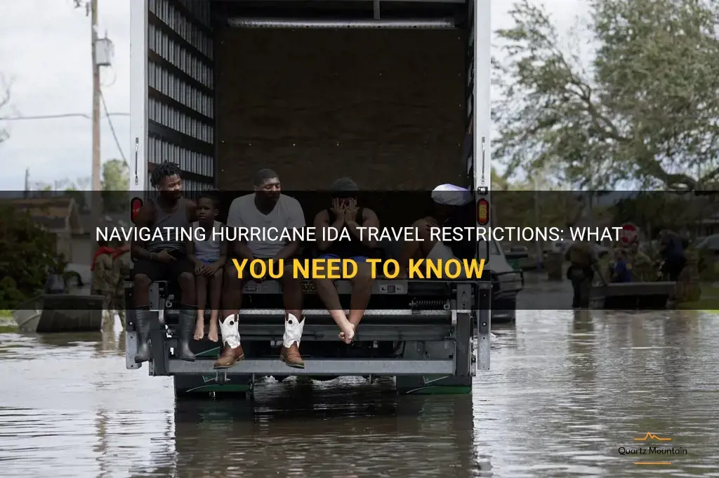 hurricane ida travel restrictions