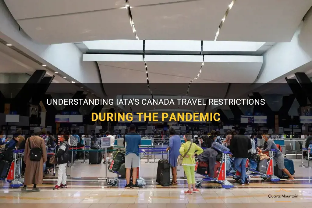 iata canada travel restrictions