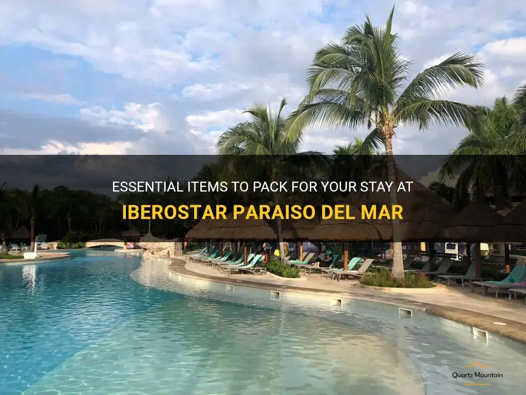 iberostar paraiso del mar what to pack
