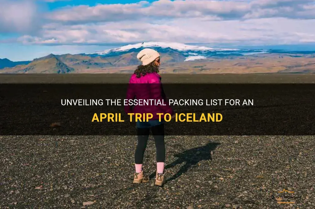 iceland april what to pack