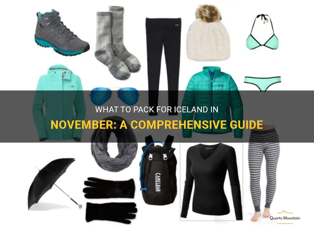 iceland in november what to pack