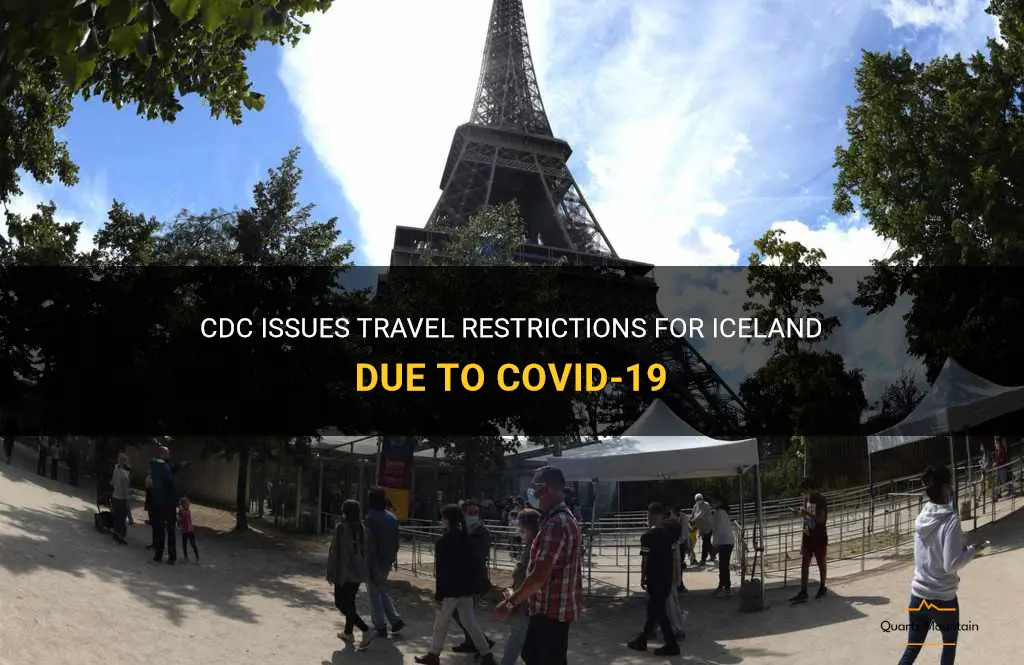 iceland travel restrictions cdc