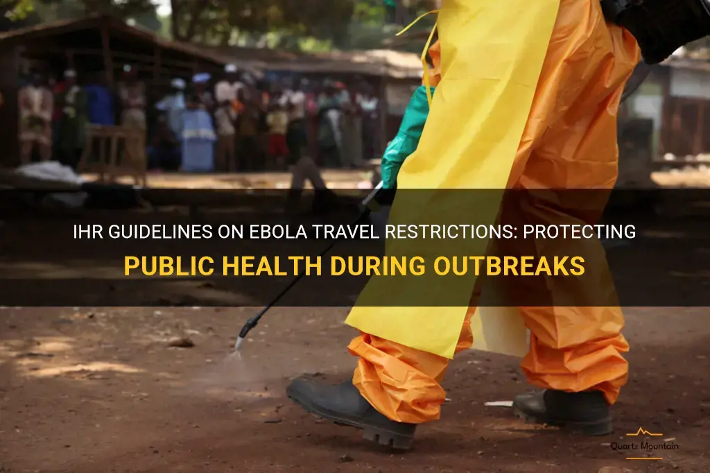 ihr ebola travel restriction
