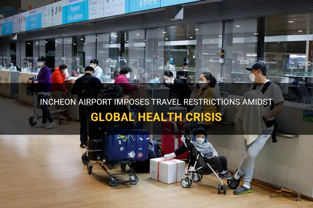 incheon airport travel restrictions