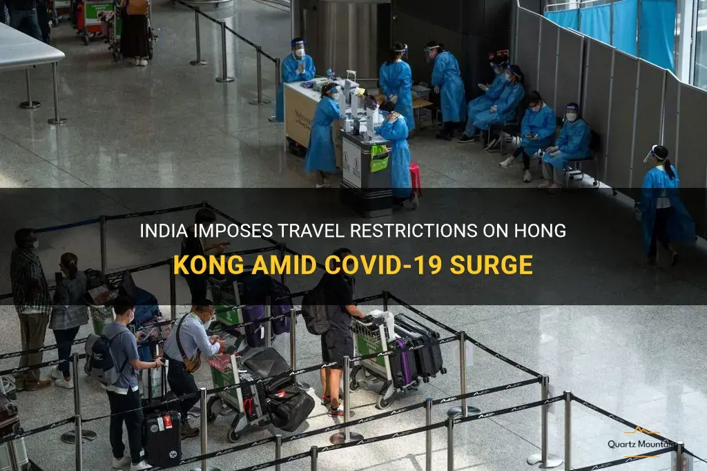 india hong kong travel restrictions