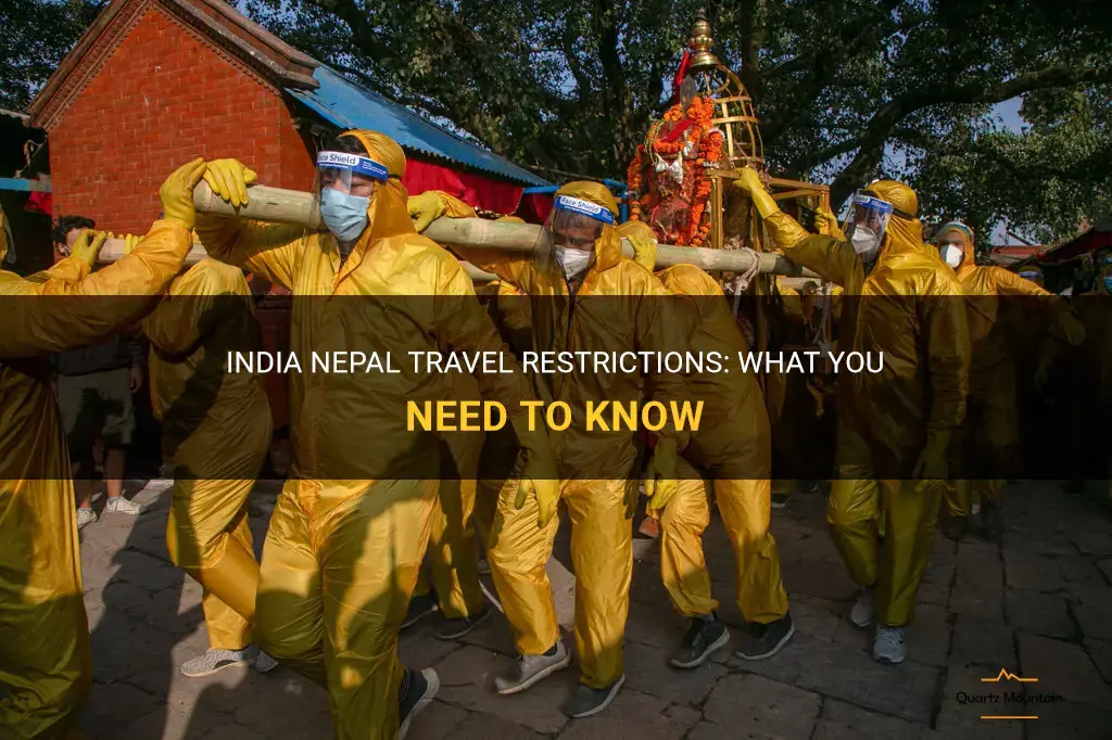 india nepal travel restrictions