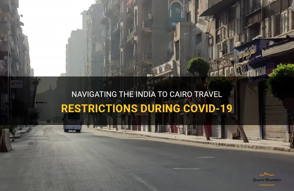 india to cairo travel restrictions