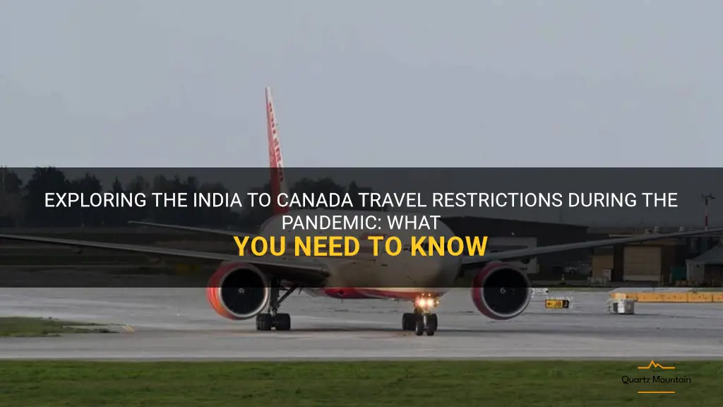 india to canada travel restrictions