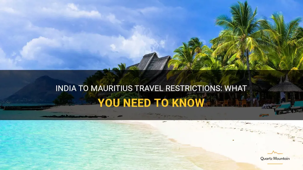 india to mauritius travel restrictions
