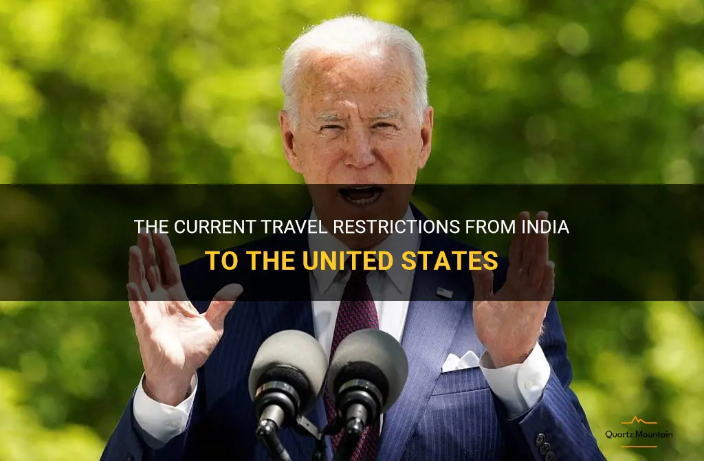 india to united states travel restrictions