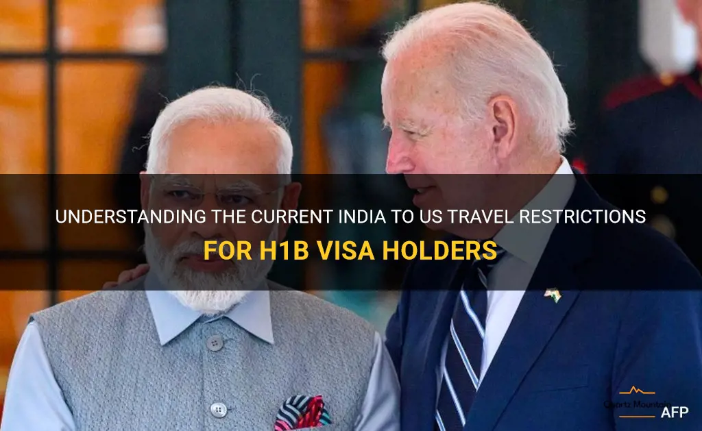 india to us travel restrictions for h1b