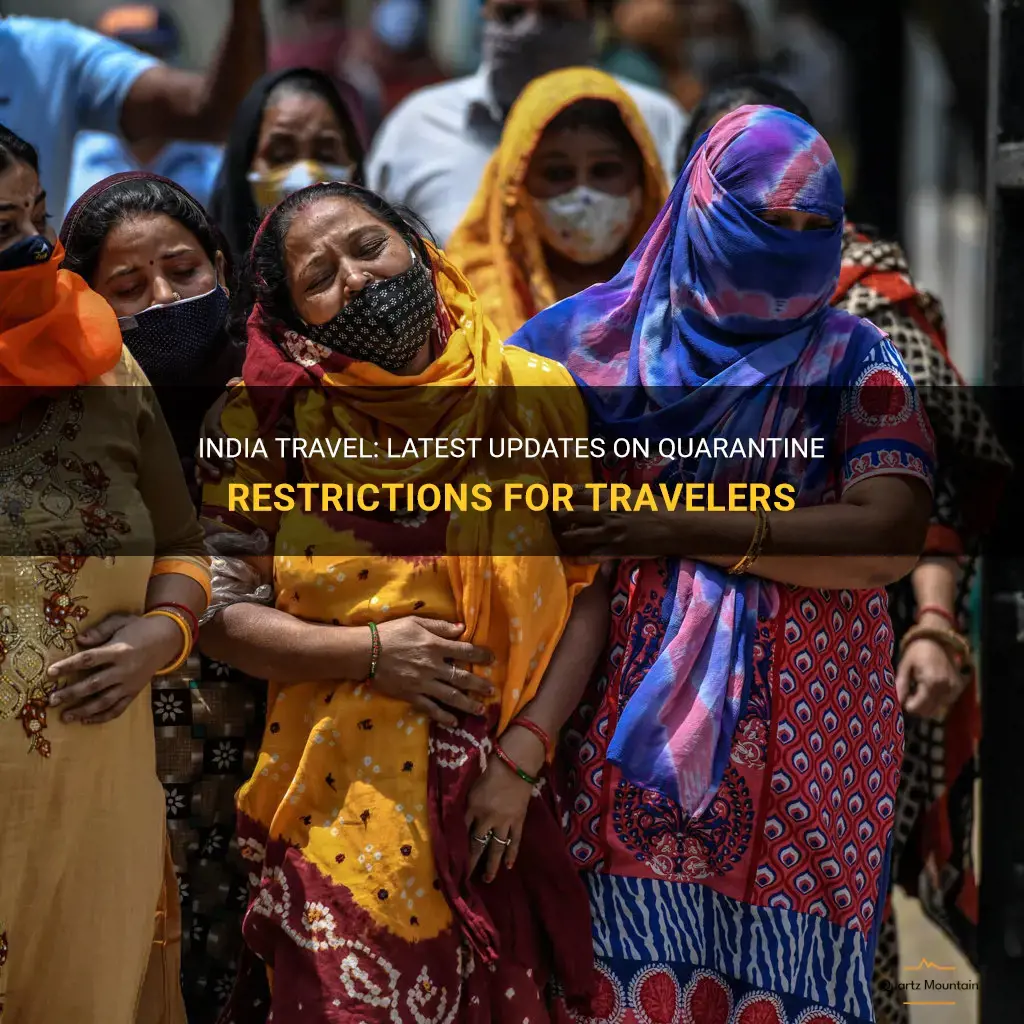 india travel quarantine restrictions