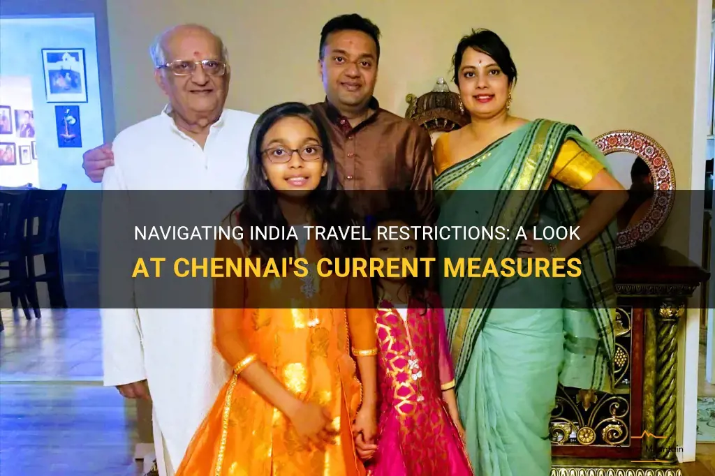 india travel restrictions chennai