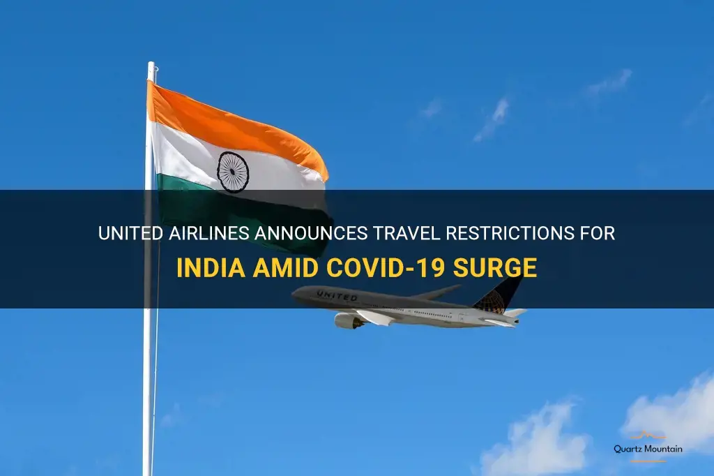 india travel restrictions united airlines