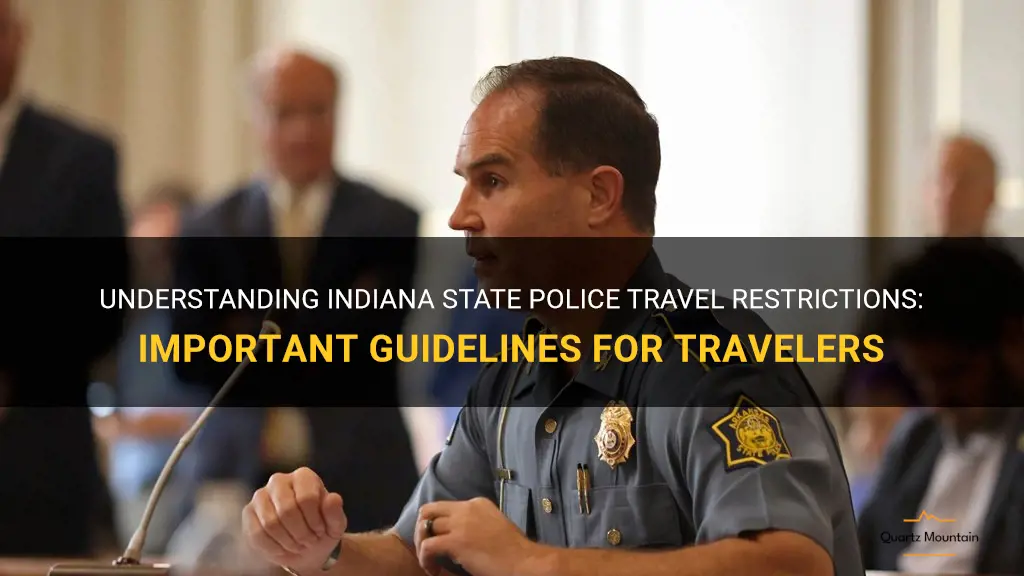 indiana state police travel restrictions