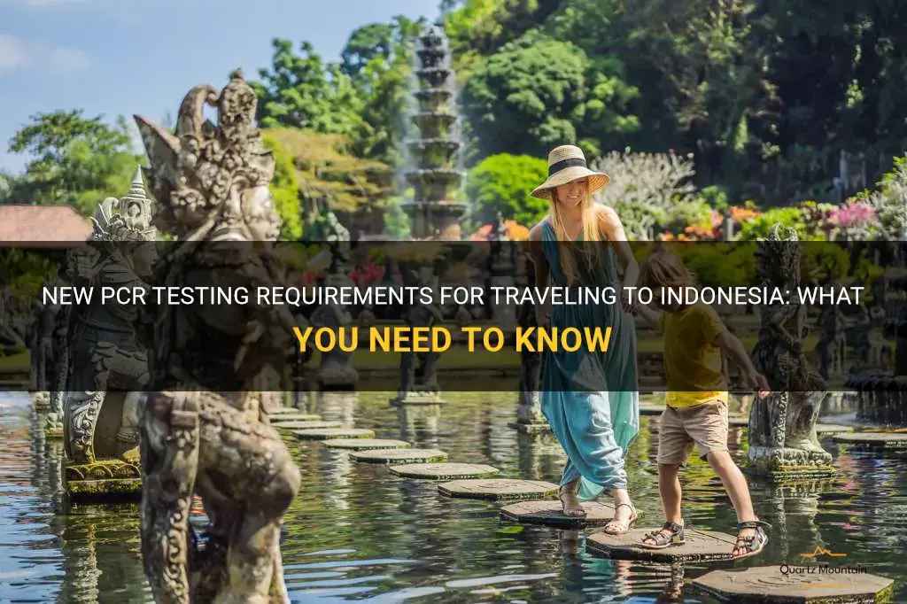 indonesia travel restrictions pcr