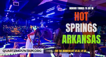 10 Indoor Activities to Enjoy in Hot Springs, Arkansas
