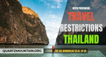 Exploring the Inter-Provincial Travel Restrictions in Thailand: What You Need to Know