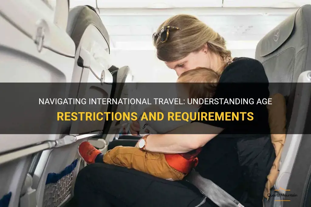 international travel age restrictions