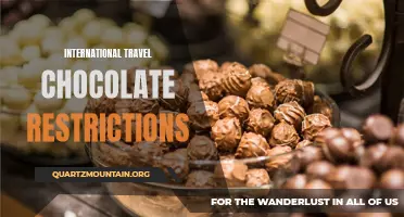 Navigating the International Travel Chocolate Restrictions: What You Need to Know