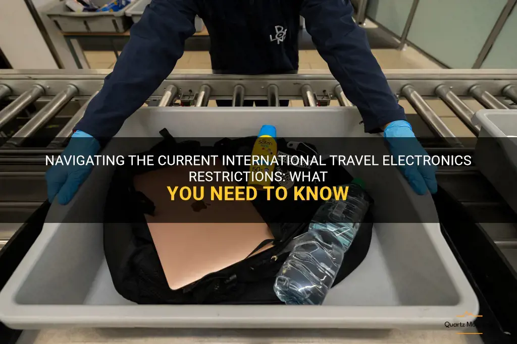 international travel electronics restrictions