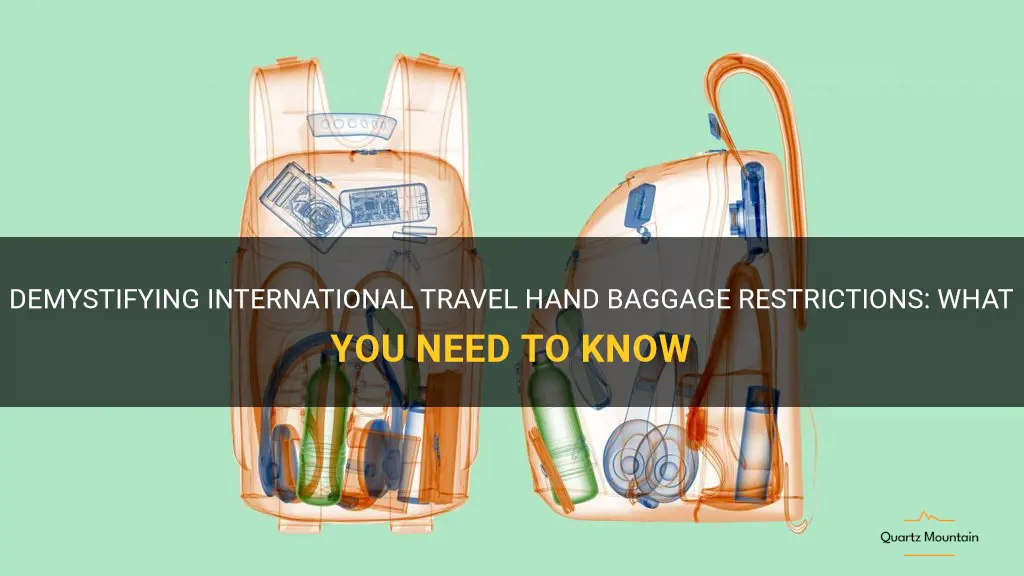 international travel hand baggage restrictions